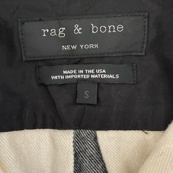 Rag & Bone 'Jack' Buffalo Check Cotton Flannel Shirt - Picture 6 of 8